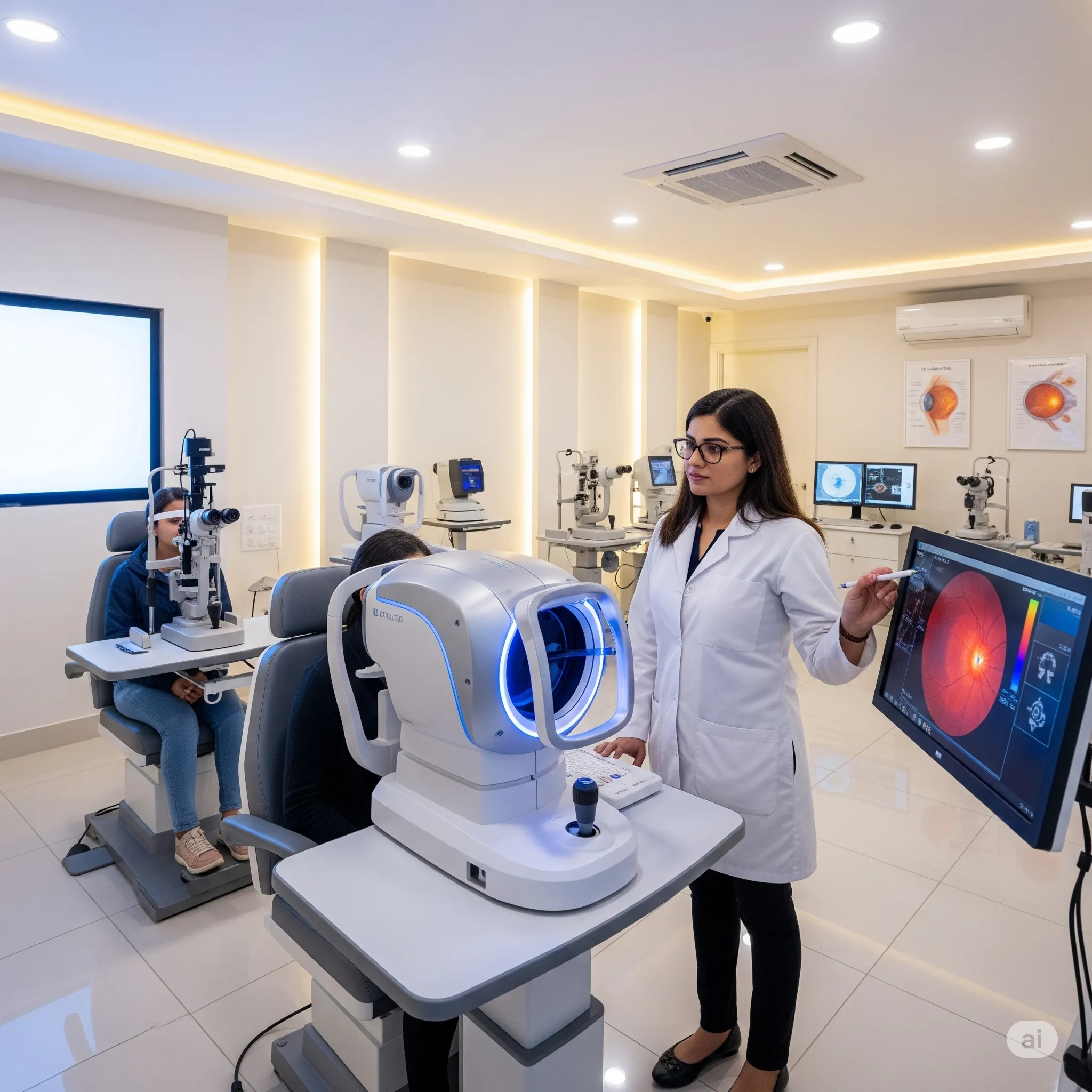 Advanced Diagnostic Technology at BRAR EYE Hospital